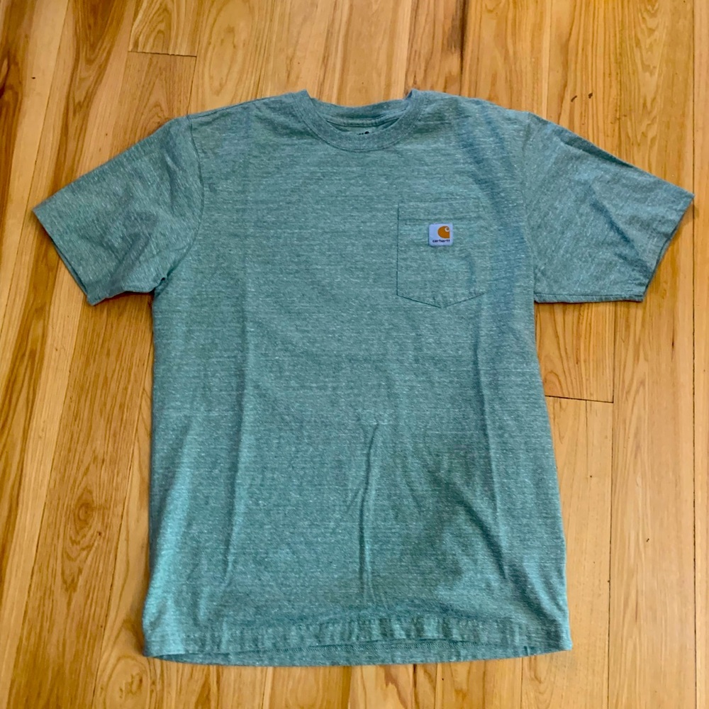 Light Green Carhartt Tee, only been worn a few times.